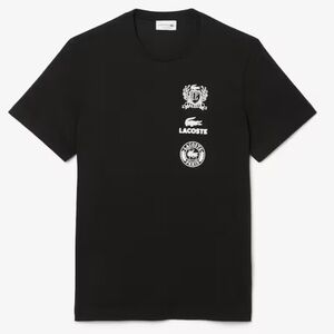 Lacoste Men's Regular Fit Printed Jersey T-Shirt